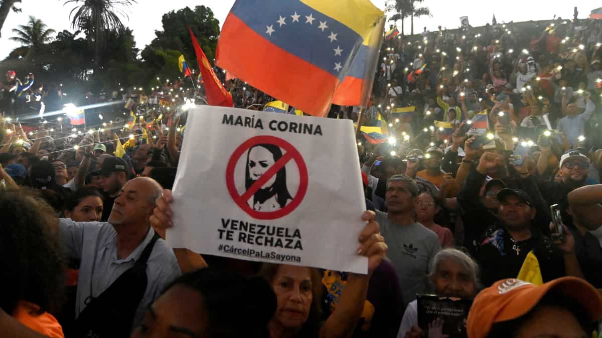 'We are not afraid': Venezuelan opposition puts up peaceful resistance 'We are not afraid': Venezuelan opposition puts up peaceful resistance