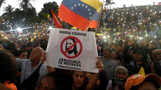 'We are not afraid': Venezuelan opposition puts up peaceful resistance