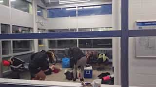 Watch: Zombie drug addicts fill inside Canadian bus station, causes concern over use of flesh-rotting drug