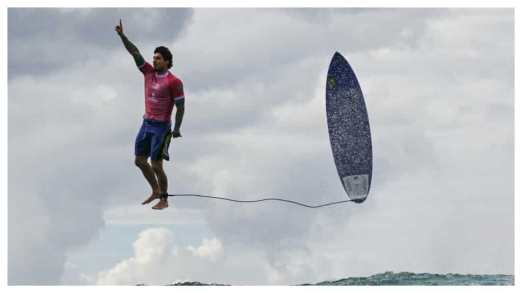 Paris Olympics: Brazilian surfer's MINDBOGGLING image goes VIRAL, photographer HAILED for brilliant capture