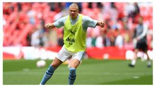 PL 2024/25: Pep Guardiola taking no risks with Man City star Erling Haaland due to minor muscle injury