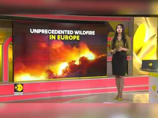 Europe: Residents of Rome were alarmed by large fire