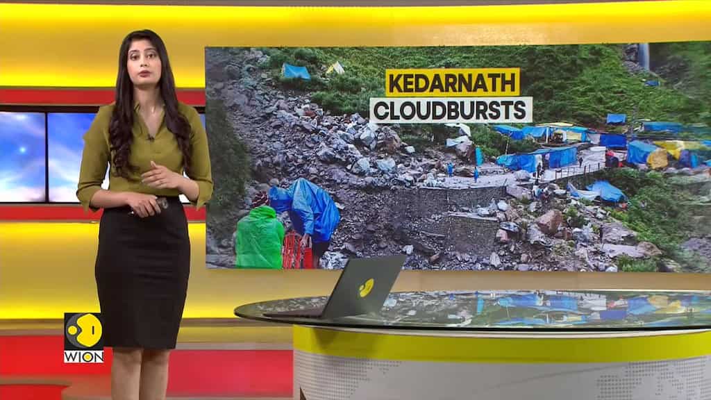 Cloudburst triggers landslide in Kedarnath, sharp rise in Mandakini's water leve