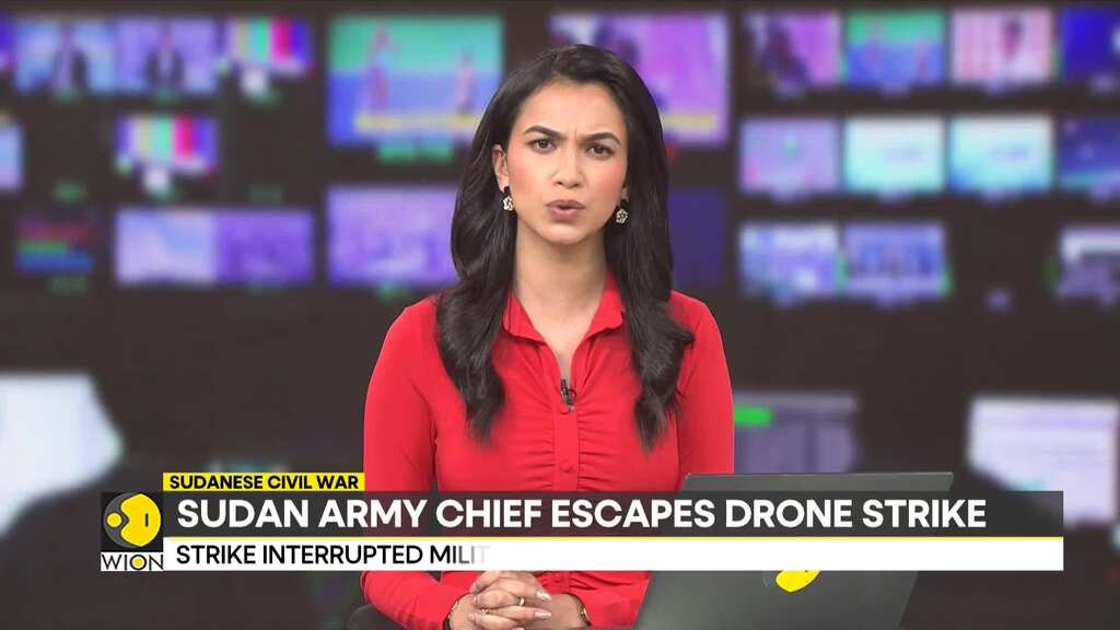 Sudan army chief escapes drone strike amid ongoing conflict