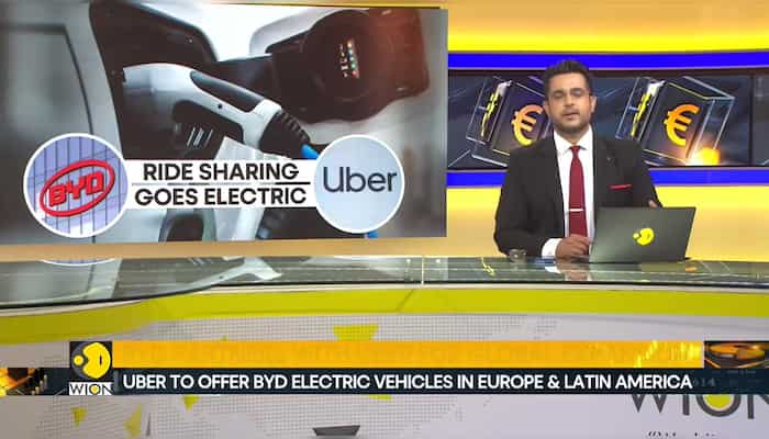Uber and BYD unveil multi-year deal to deploy 100,000 EVs globally