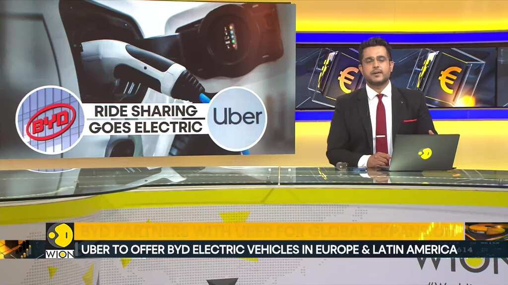 Uber and BYD unveil multi-year deal to deploy 100,000 EVs globally