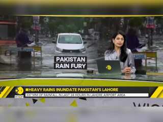 Heavy rains inundate Pakistan's Lahore, emergency services on high alert