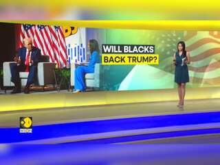 US Elections 2024: Trump spars with reporters at Black Journalists' Conference