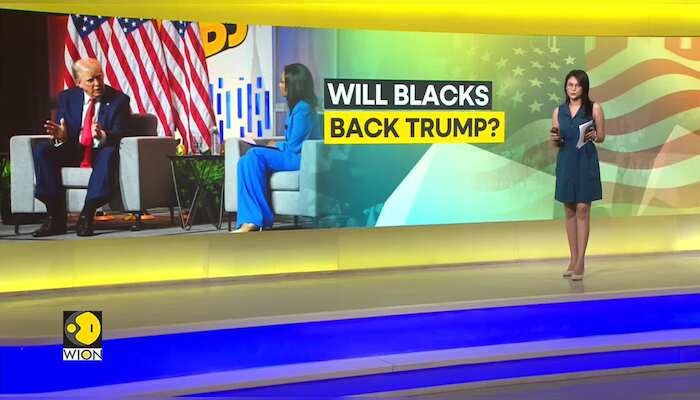 US Elections 2024: Trump spars with reporters at Black Journalists' Conference