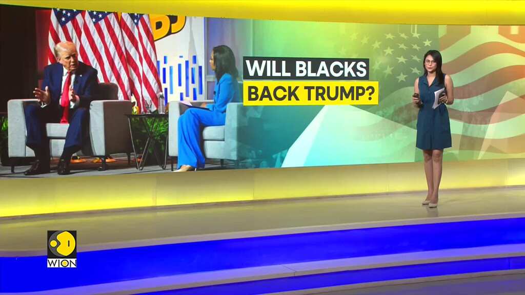 US Elections 2024: Trump spars with reporters at Black Journalists' Conference