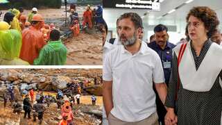 Wayanad landslides: Death toll surpasses 200; Rahul Gandhi, Priyanka reach Kerala