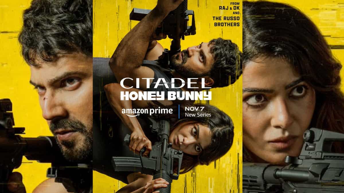Citadel: Honey Bunny teaser out! Varun Dhawan, Samantha Ruth Prabhu team up for a slick action thriller