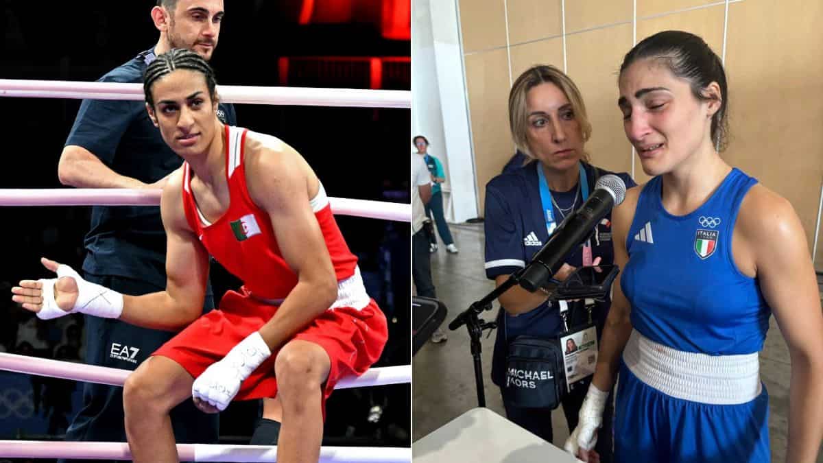 Paris Olympics 2024: Social media in shock as Angela Carini breaks down after ‘disgraceful’ Wo-MEN’s bout