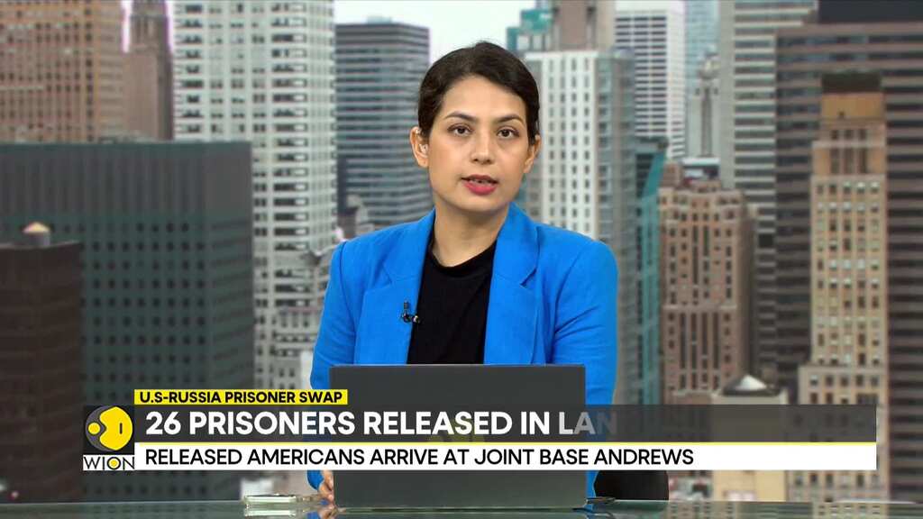 US-Russia prisoner swap: Russia releases WSJ reporter Evan Gershkovich days after conviction