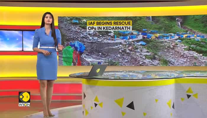 Uttarakhand: Indian air force begins rescue operations in Kedarnath