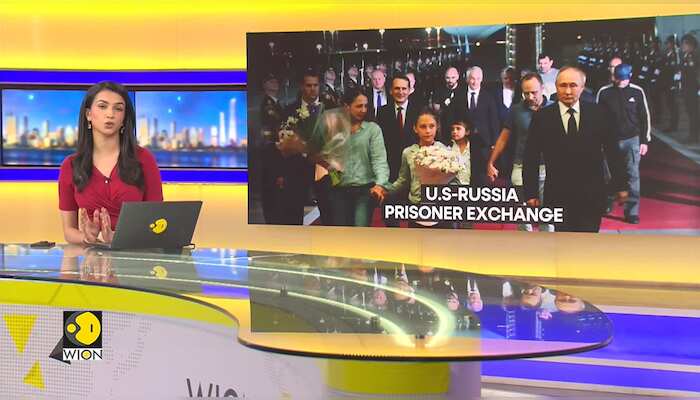 US-Russia prisoner swap: Three freed Americans land on US soil | 26 prisoners released in swap