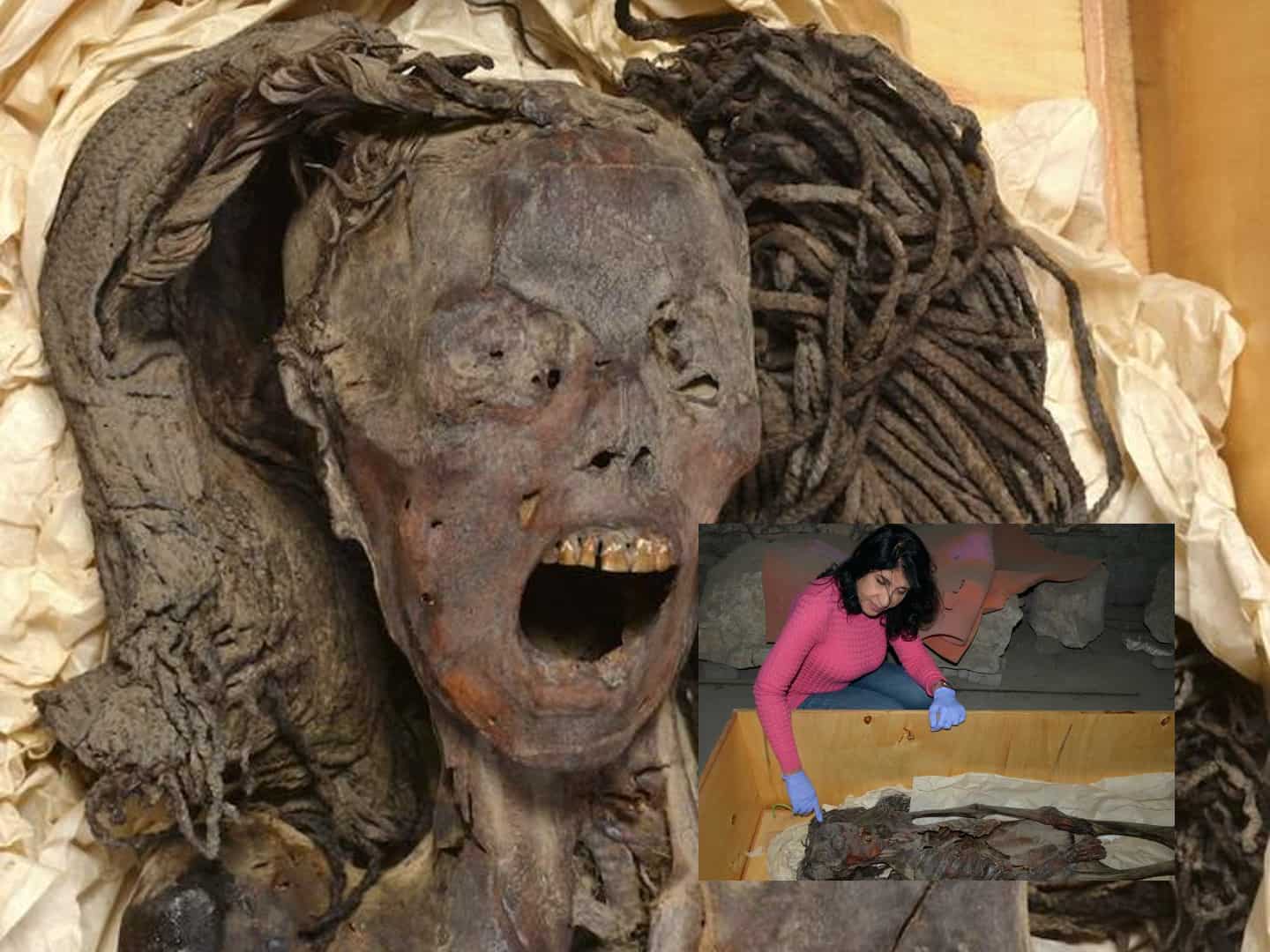 She screamed and screamed: Why was Egyptian Mummy's face so contorted? Scientists have a clue
