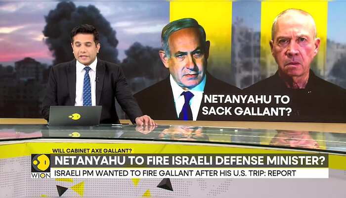 Netanyahu to fire Israeli Defence Minister Gallant