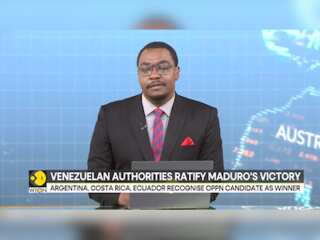 Venezuelan authorities ratify Maduro's victory