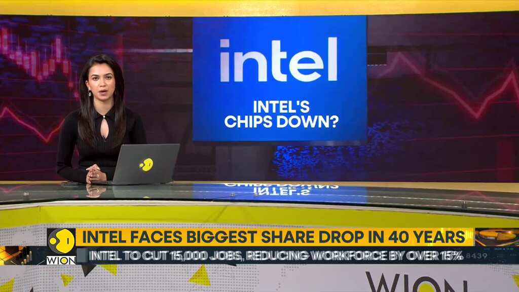 Intel faces biggest share drop in 40 years