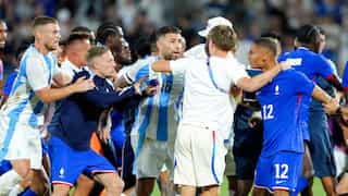 Paris Olympics 2024: Ugly scenes unfold in men’s football as France beat Argentina to reach semis