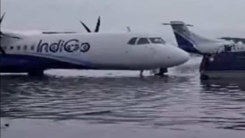 India: Kolkata airport waterlogged after heavy rains, IMD issues alerts for West Bengal