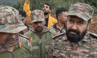 Mohanlal visits landslide-hit Wayanad, donates Rs 3 crore for rehabilitation works