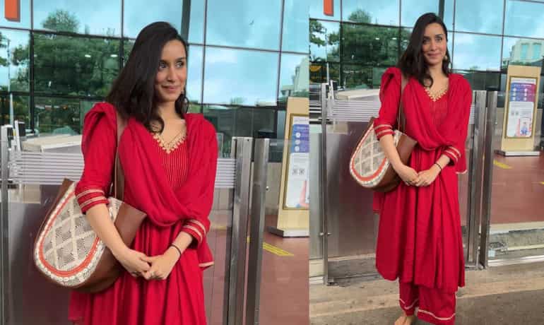 Loved Shraddha Kapoor's red suit? Here's how you can buy it at a cheap price Loved Shraddha Kapoor's red suit? Here's how you can buy it at a cheap price