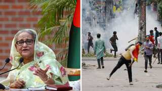 Bangladesh unrest: PM Hasina must resign, face trial, says student leader