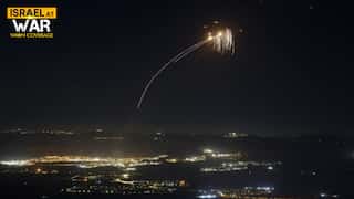 Video: Hezbollah's latest missile barrage activates Israel's Iron Dome
