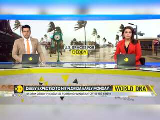 Tropical storm Debby expected to make a landfall in Florida | Evacuation ordered