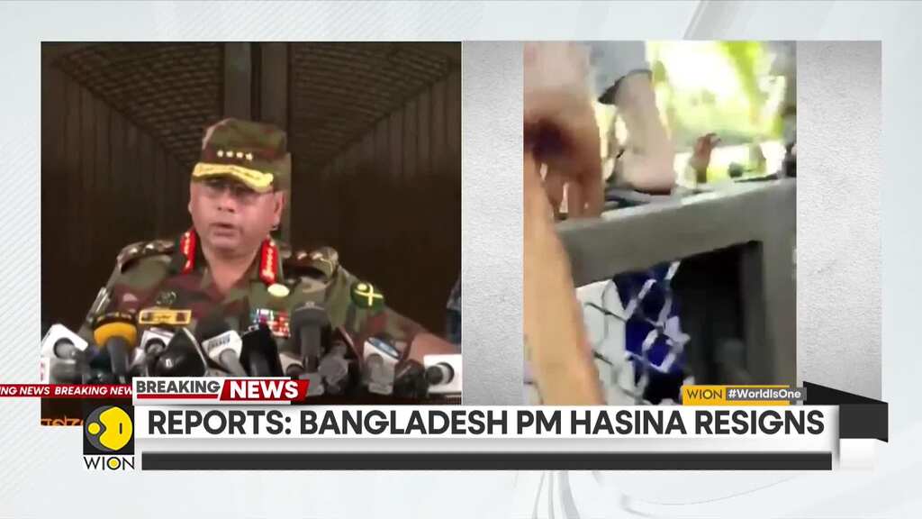 Bangladesh PM Hasina reigns, Army Chief appeals to stop violence