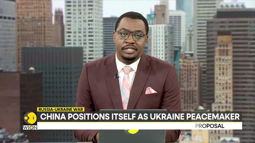China positions itself as Ukraine's peacemaker