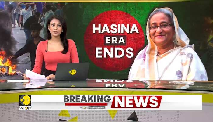 Bangladesh PM resigns, her chopper lands in India's Agartala
