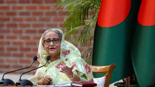 Sheikh Hasina blames US for ouster as PM, cites her refusal to surrender St. Martin Island as cause