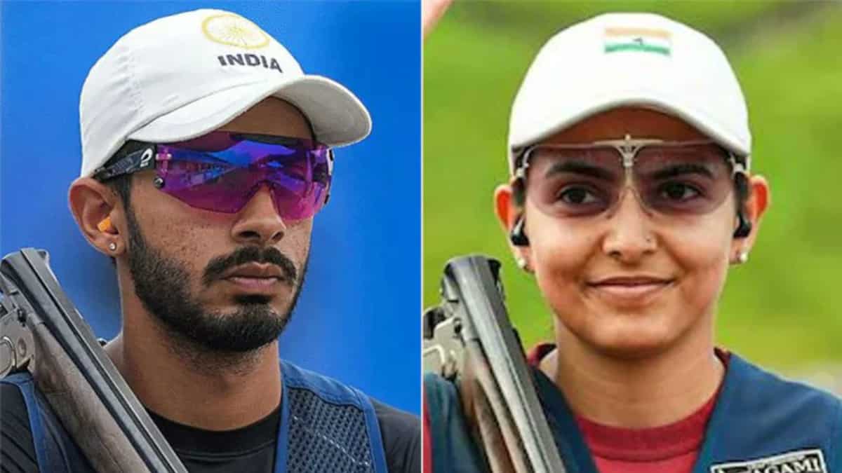 Paris Olympics 2024: India shooters Maheshwari Chauhan and Anant Jeet miss shooting bronze by single shot