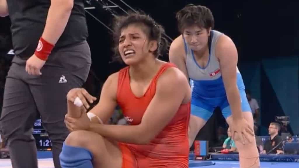 Paris Olympics 2024: WATCH | Wrestler Nisha Dahiya loses after serious right arm injury in last 30 secs of QF