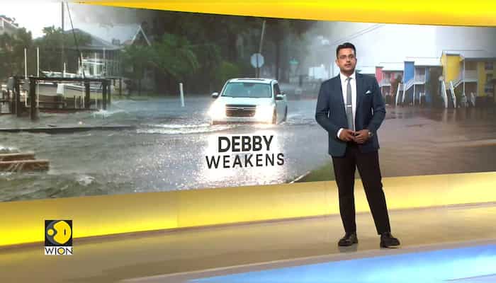 Storm Debby weakens, slows down after Florida landfall