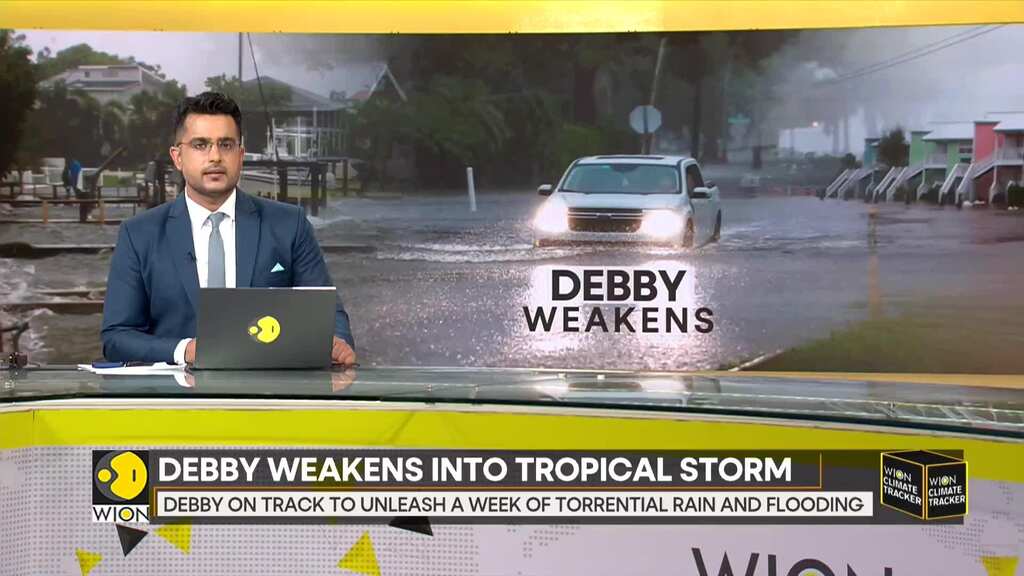 4 dead after Debby slams Florida, causing massive flooding and widespread outages