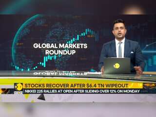 Nikkei 225 rallies at open after sliding over 12% on Monday