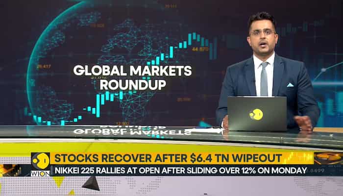 Nikkei 225 rallies at open after sliding over 12% on Monday