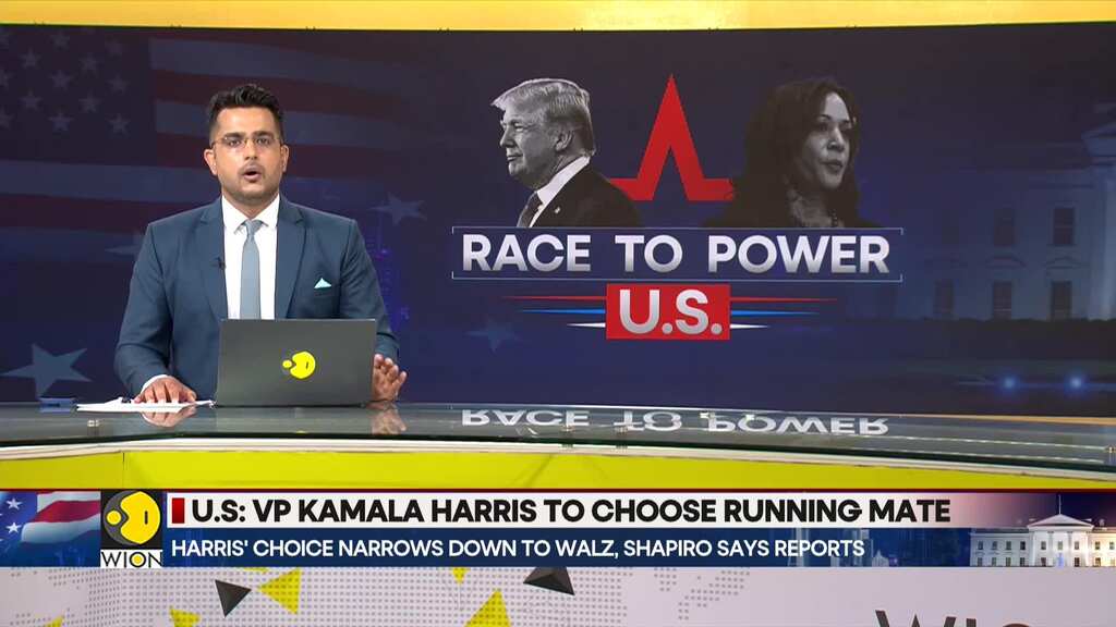 Kamala Harris vice president choice narrows to Walz and Shapiro, sources