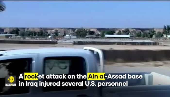 Several US personnel injured in suspected rocket attack on Al Asad Air Base in Iraq