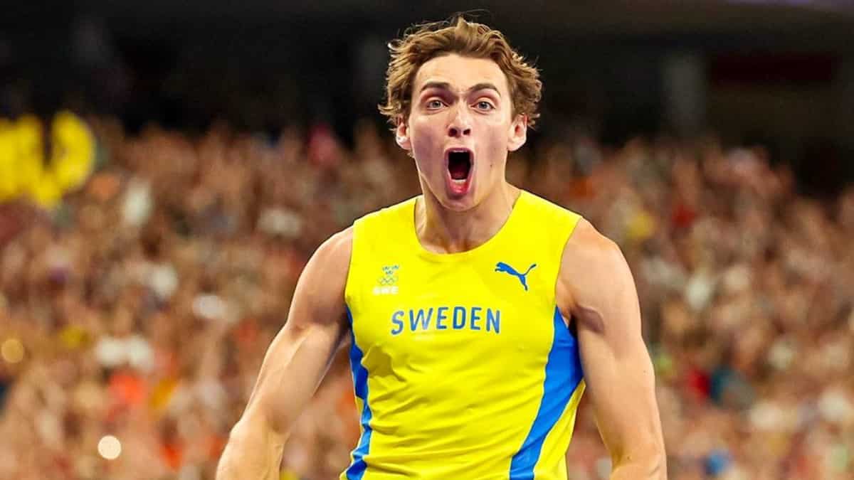 Paris Olympics 2024: Sweden's Armand Duplantis breaks own pole vault world record
