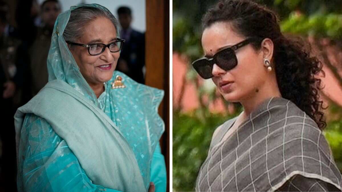 Kangana Ranaut says its a matter of honour that Sheikh Hasina feels safe in Bharat Kangana Ranaut says its a matter of honour that Sheikh Hasina feels safe in Bharat