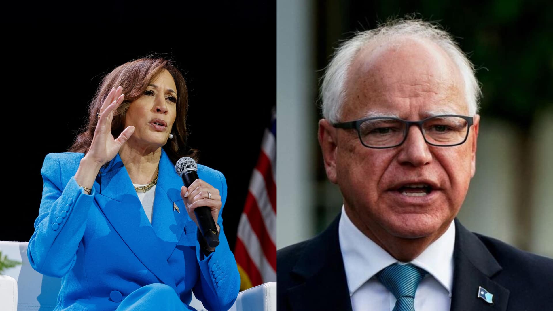 Vice President Kamala Harris picks Minnesota Gov. Tim Walz as her running mate