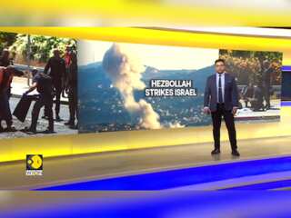 Israel-Hezbollah trade strikes; Israeli warplanes fly at low altitude over Beirut