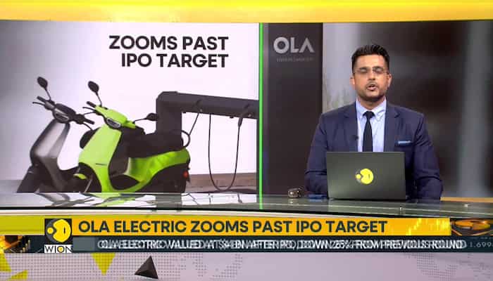OLA Electric IPO oversubscribed 4.3 times, raising $1.8 billion