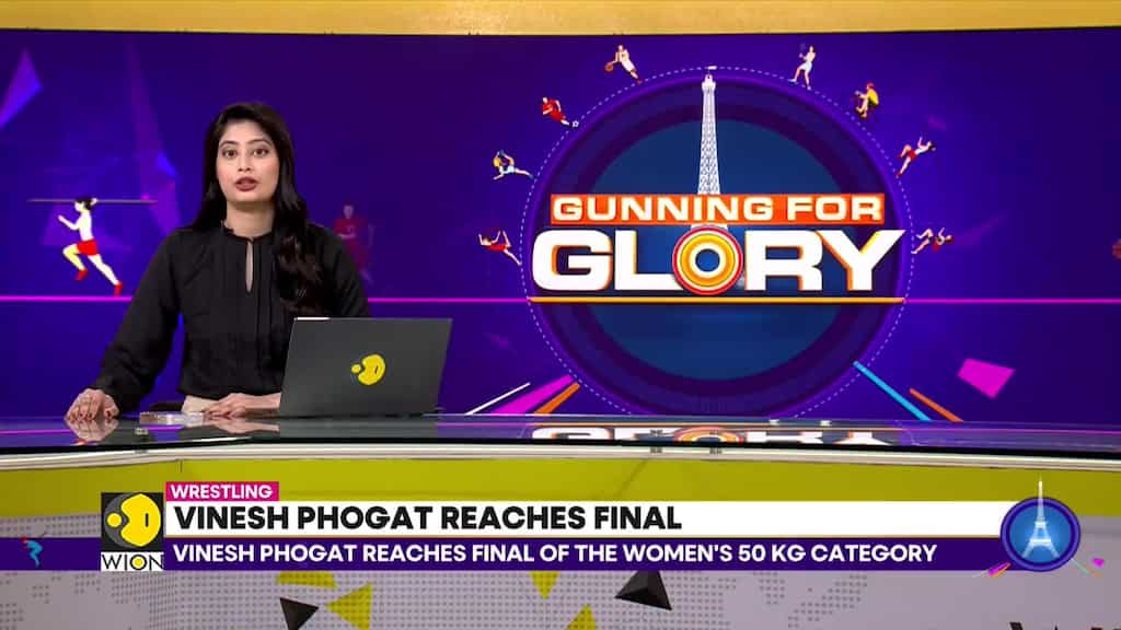 Paris Olympics 2024: Vinesh Phogat reaches final of the women's wrestling 50kg category