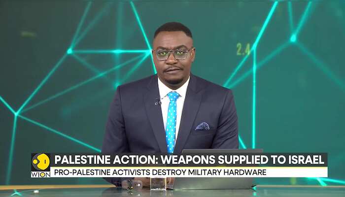Pro-Palestine activists target Elbit systems in Bristol